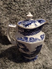 Ringtons Willow Pattern Milk Jug Made in England in Great Condition