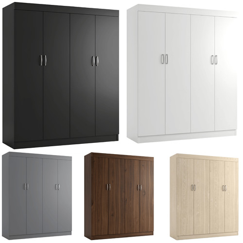 Door wardrobe with hanging - 4,
