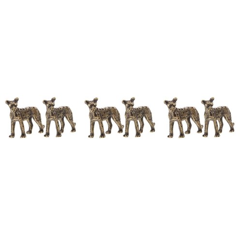 Pcs brass leopard ornament - pcs,
