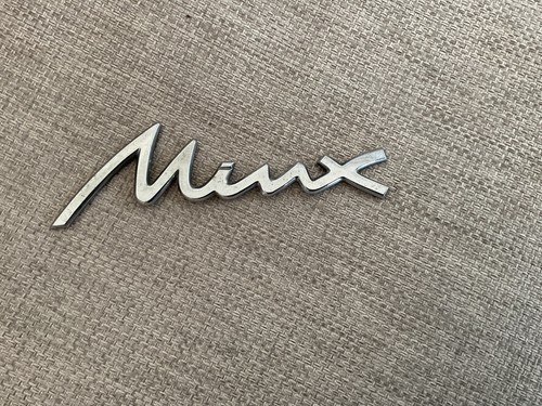 Car emblem badge hillman minx - emblem,