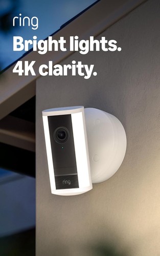 Ring spotlight cam - ring, wired