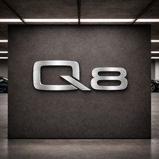 Audi Q8 Logo Crest 80cm
