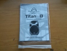 Wharfedale Titan 8 Active 2 Way PA Speaker Manual