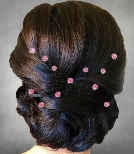 8mm crystal rhinestones hair - 8mm,