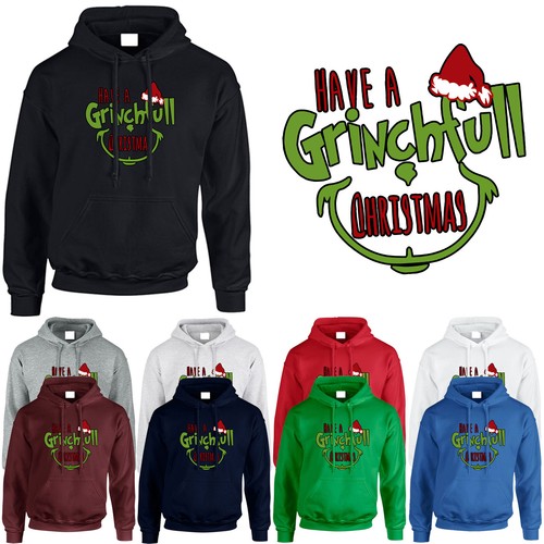 Grinch mens hoodie - grinch,
