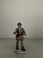 Lead Toy Soldier. British Paratrooper WW2 with Thompson Sub Machine Gun.