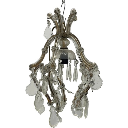 Victorian crystal chandelier - victorian,