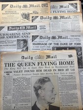 Daily Mail newspapers, replica