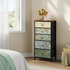 Narrow Tall Chest of 5 Drawers