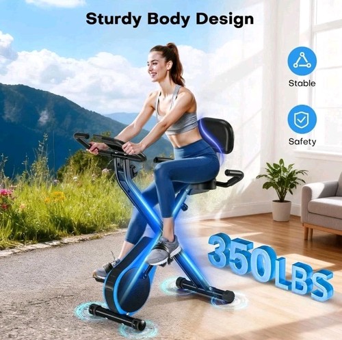 Vannect folding exercise bike - vannect,