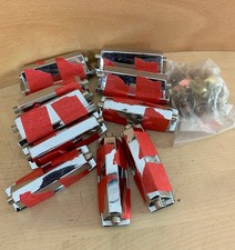 YAMAHA Lot of 10x Recording Custom Snare Drum LUG CASING Parts 70s 80s Vtg Japan