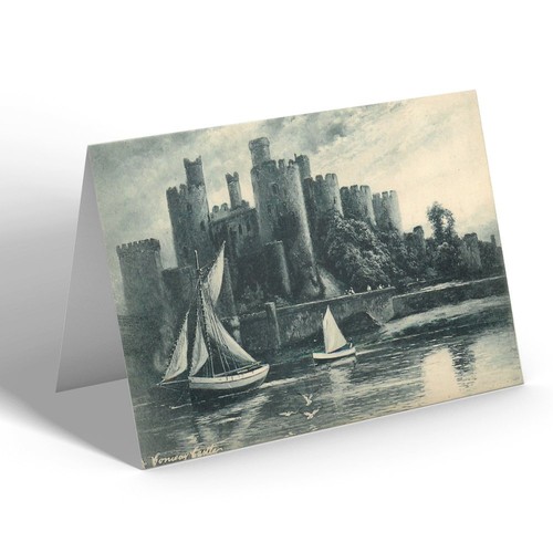 Notelet vintage wales - notelet,