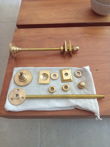 Cast iron radiator wall stay - cast,