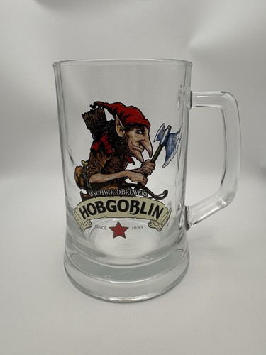Hobgoblin heavy glass tankard - heavy,