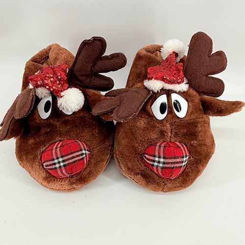 Reindeer slippers christmas - reindeer,