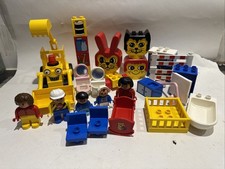Large Lego Duplo Bundle Figures Bob The Builder Digger Animals Etc VGC
