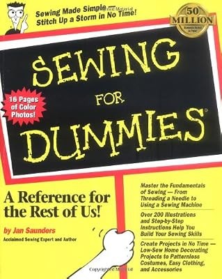 Sewing for dummies saunders - dummies,,