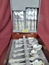 EXCELLENT SILVER PLATED  EPNS A1 44 pcs KINGS PATTERN CANTEEN CUTLERY SET  FOR 6