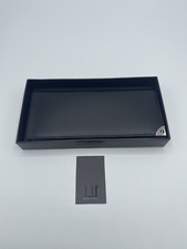 Mens Dunhill Black Leather