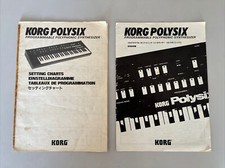 KORG Polysix Setting Charts &