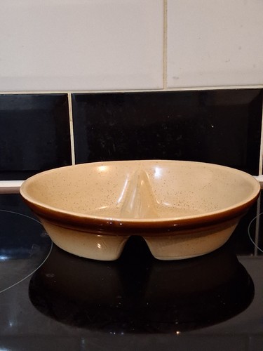Vintage serving dish divider - vintage,