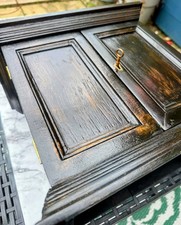 Antique 4 Drawer Tabletop Collectors /Specimen Cabinet