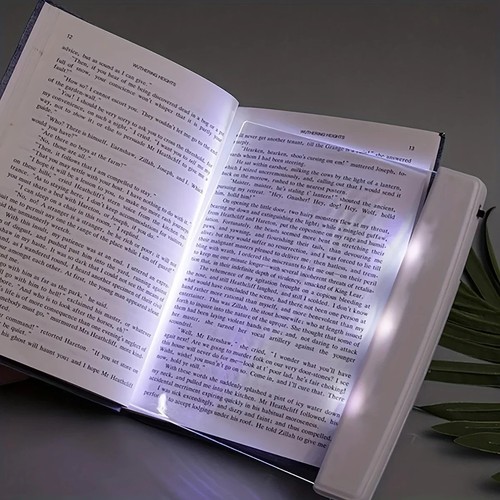 Led flat panel book light - flat,