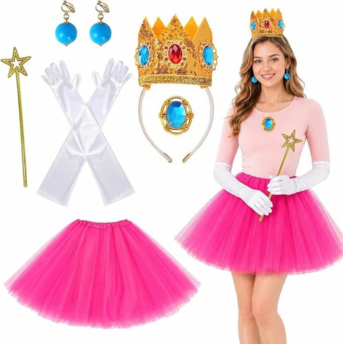 Women princess peach costume - women's,