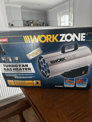 Workzone turbo fan gas heater - workzone,
