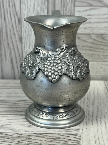 French pewter pitcher - pewter, pitcher/jugs