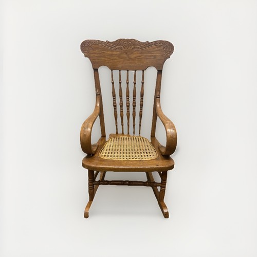 Antique oak pressback - antique,