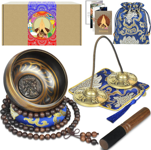 7pcs meditation set tibetan - 7pcs,