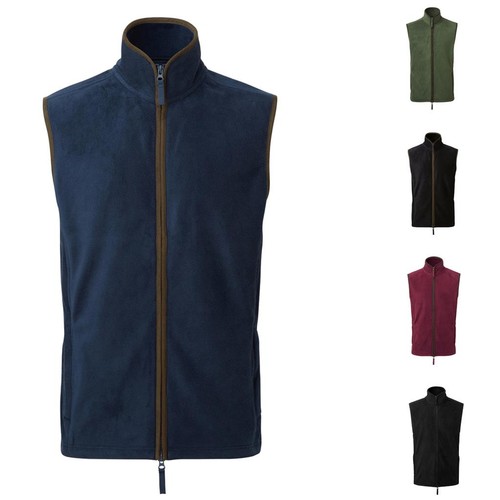 Premier mens fleece gilet - fleece,