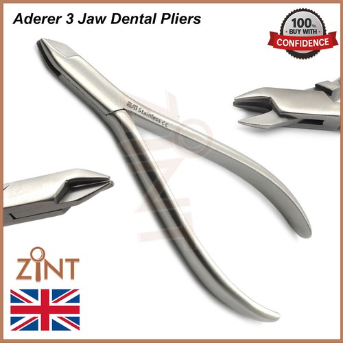 Dental aderer plier three jaw - dental,