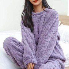 Women 2pc Pajamas Warm thick