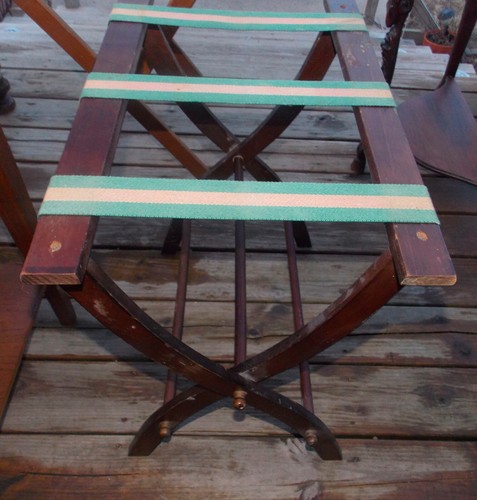 Vintage luggage rack - rack, mm