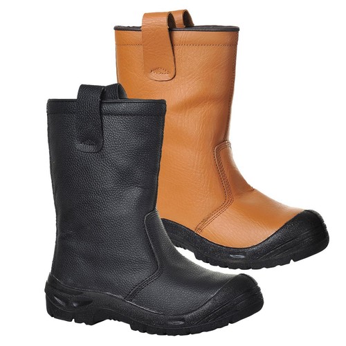 Portwest steel leather rigger - steel,