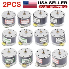 2PC 530 Motor DC 6V 9V 12V