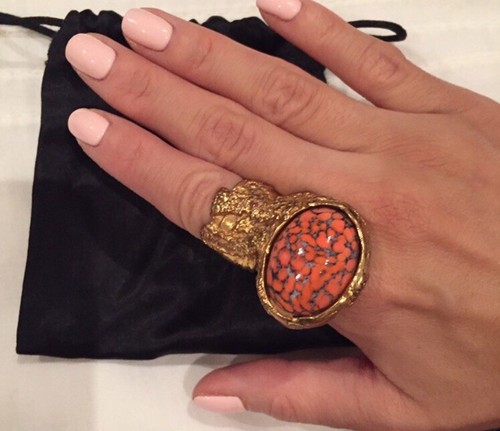 100 authentic ysl ring - authentic,