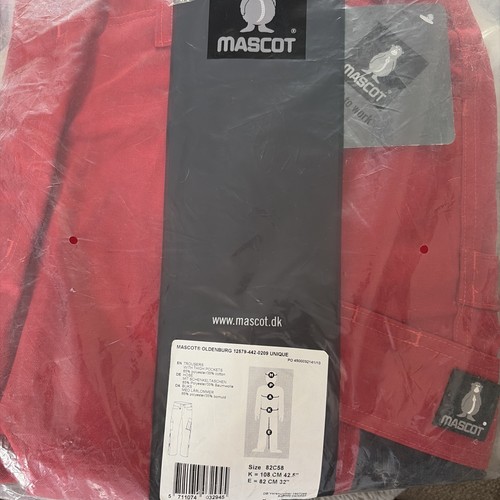 New mascot work trousers with - mascot,