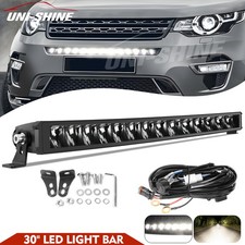 Curved Night Blazer 30"LED GRILLE LIGHT BAR FOR LAND ROVER DISCOVERY SPORT 14-19