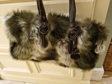 Fiorelli Faux Fur Handbag With top Handles . Brand New Without Tags