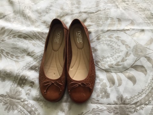 Hotter slipon flat shoes - ,, size