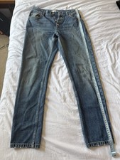 Balenciaga Women’s High Waisted Straight Blue Jeans Size 38 UK 10