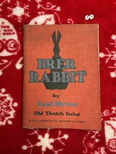 1st Edition 1938 Brer Rabbit by Enid Blyton , Very Rsre Edition
