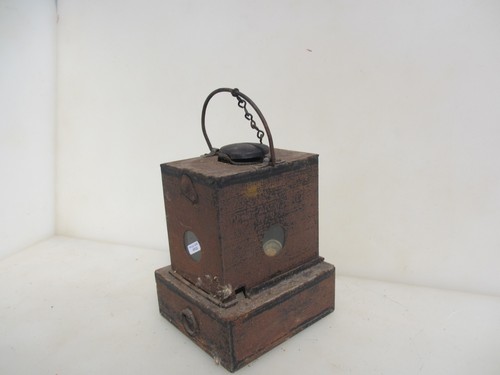 Antique iron lantern vintage - antique,