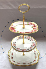 Mismatched china 3 Tier Cake