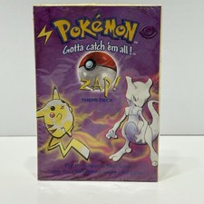 Pokemon TCG WOTC Zap! Theme Deck New / Sealed with SOME DAMAGE