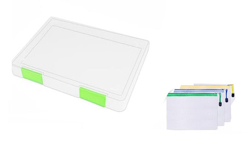 File storage box clear - file,