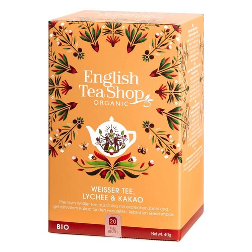 Organic white tea - tea, lychee